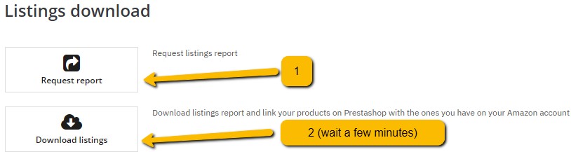 AmazonSync request download inventory